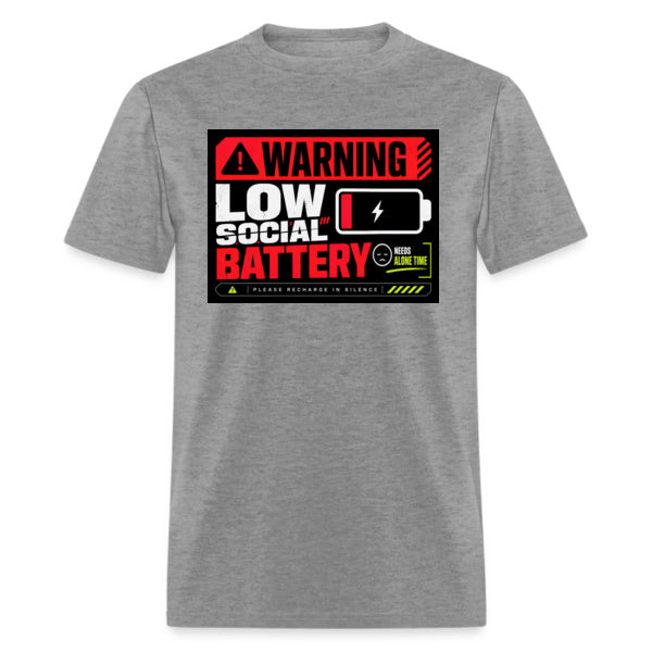Warning Social Battery