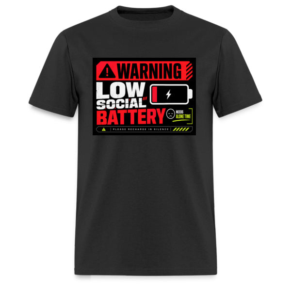 Warning Social Battery